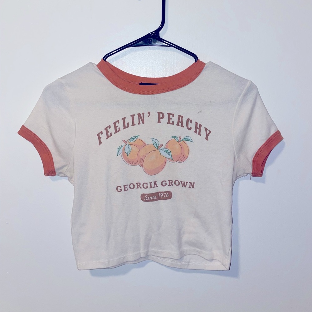Feeling Peachy Crop Top